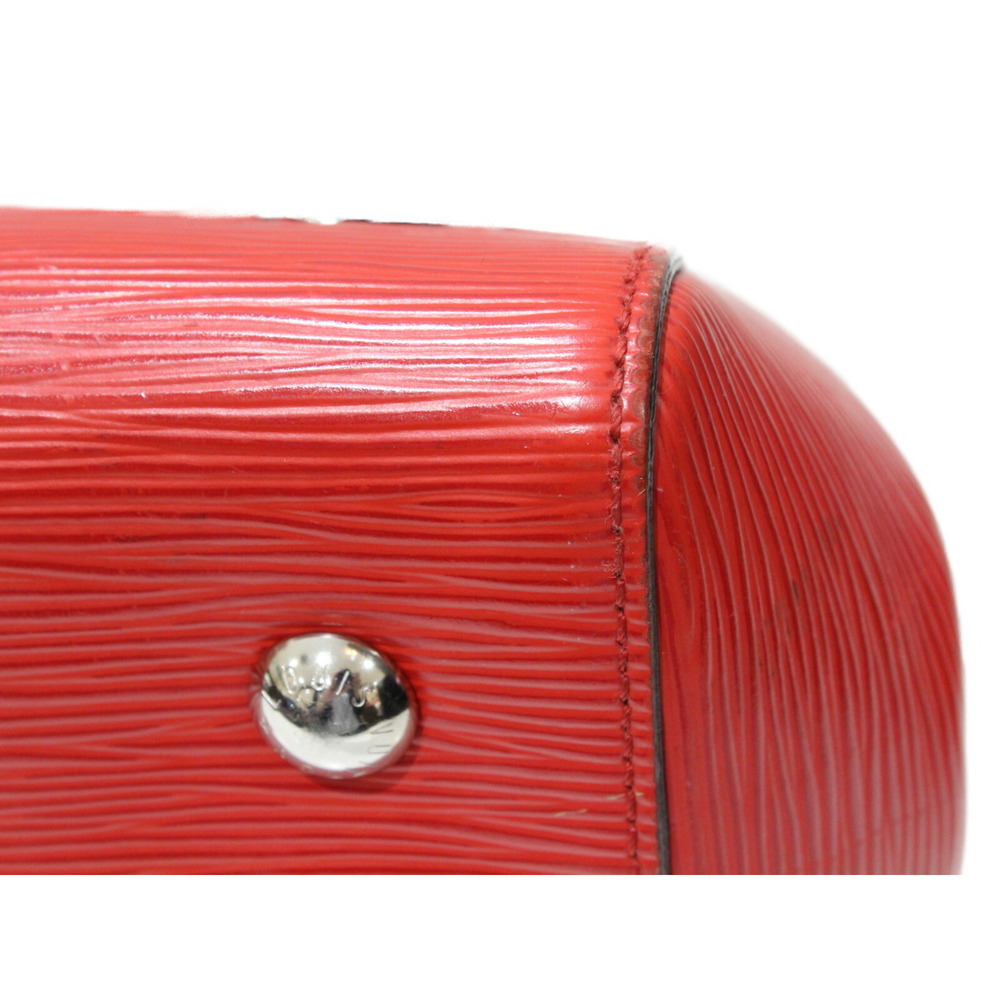 Louis Vuitton Strap Red Handbag Marly Epi Bag Shoulder Leather - Picture 5 of 7